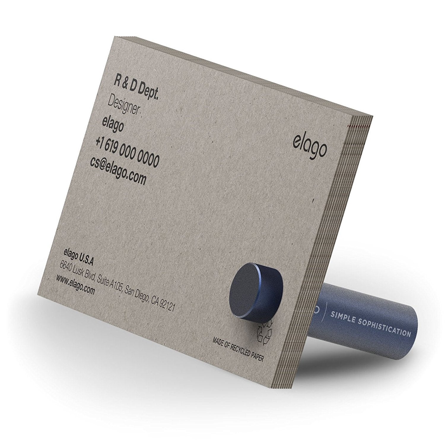 Aluminum Magnetic Holder for Business Cards and Photos 3 Aluminum Magnetic Holder for Business Cards and Photos
