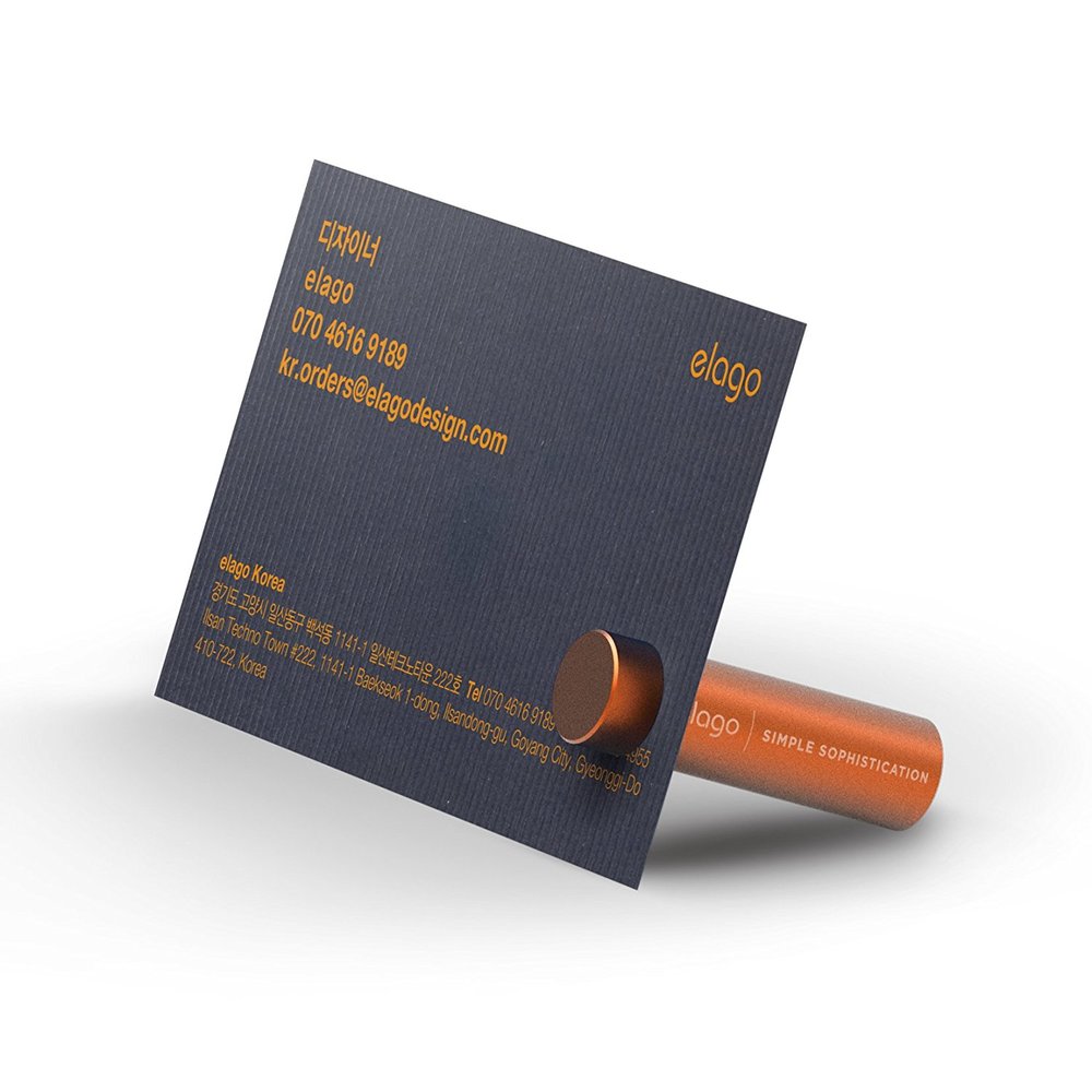 Aluminum Magnetic Holder for Business Cards and Photos 9 Aluminum Magnetic Holder for Business Cards and Photos