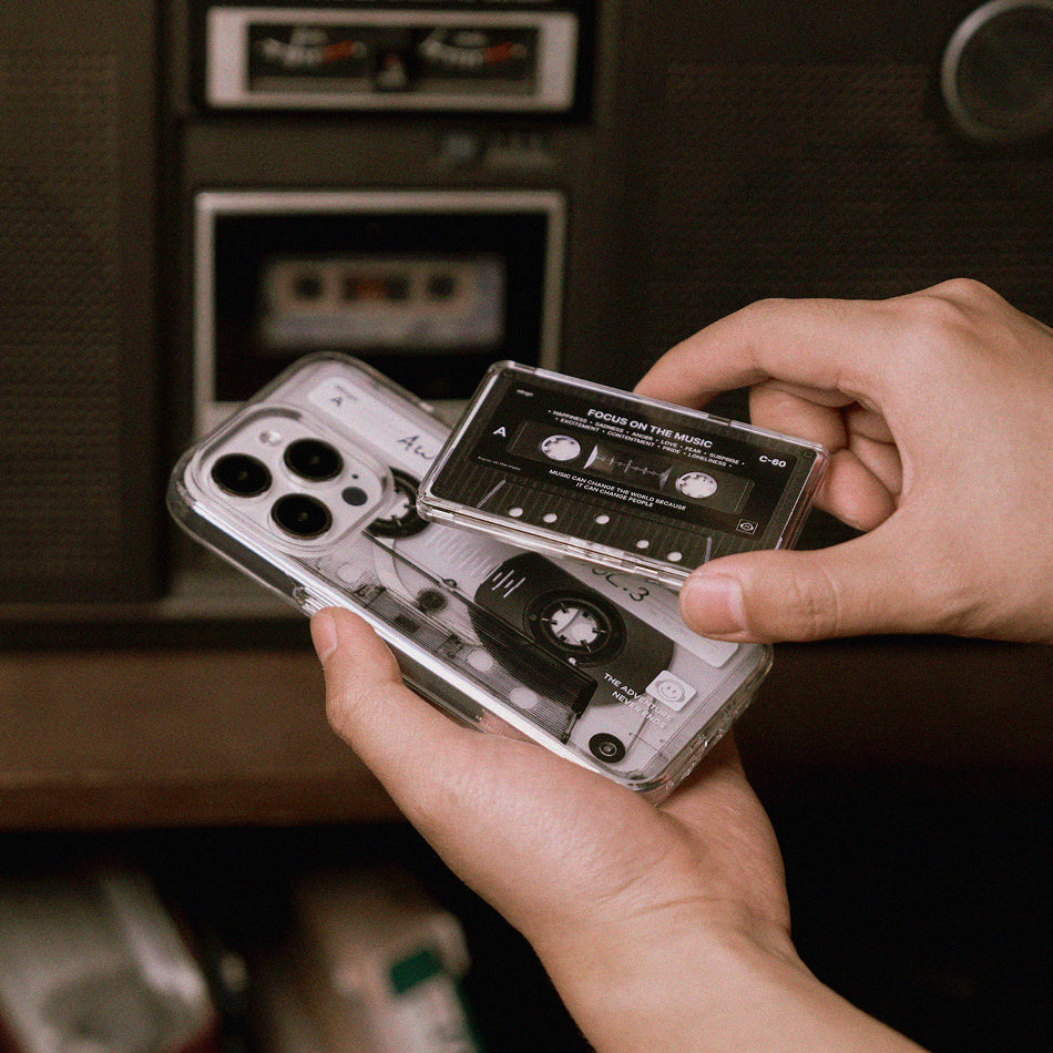 Cassette Tape 2 Monthly elago MagSafe Hybrid Clear Case 12 Cassette Tape 2 Monthly elago MagSafe Hybrid Clear Case
