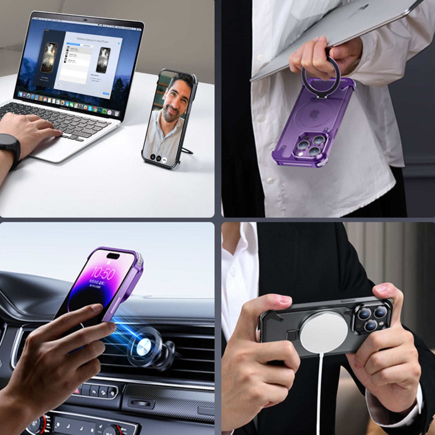 Minimal Magnetic Case for iPhone 10 Minimal Magnetic Case for iPhone