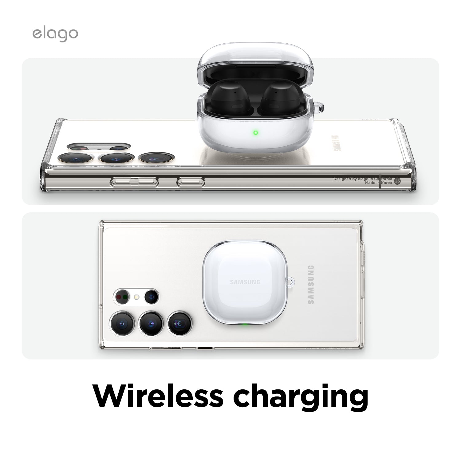 Clear Case for Galaxy Buds 7 Clear Case for Galaxy Buds