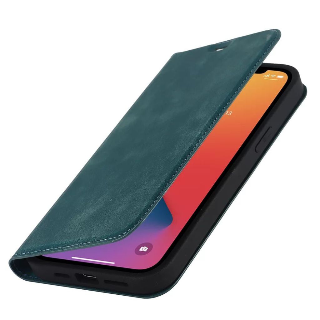 Magnetic Leather Case with Wallet for iPhone 17 Magnetic Leather Case with Wallet for iPhone