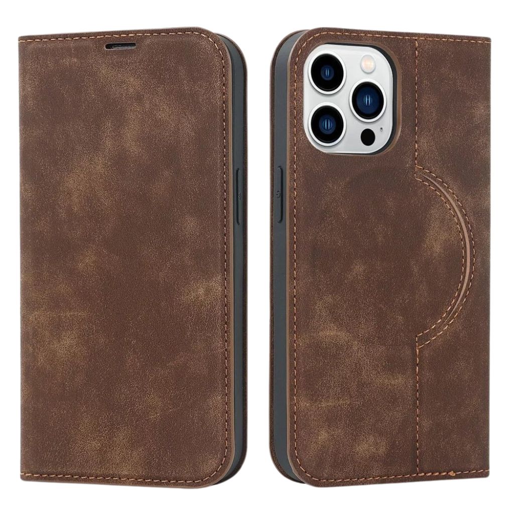 Magnetic Leather Case with Wallet for iPhone 26 Magnetic Leather Case with Wallet for iPhone
