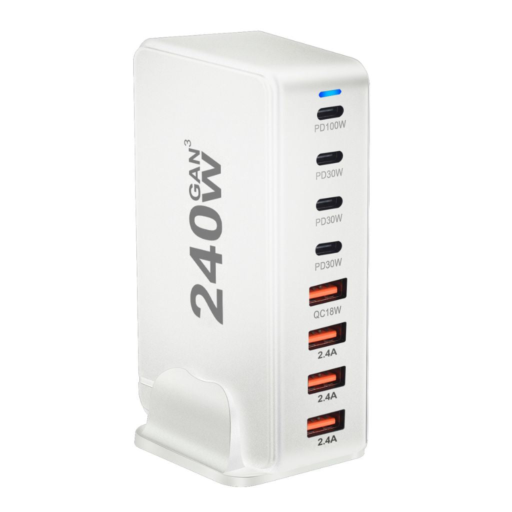 240W GaN 8-Port USB-C Charger 17 240W GaN 8-Port USB-C Charger