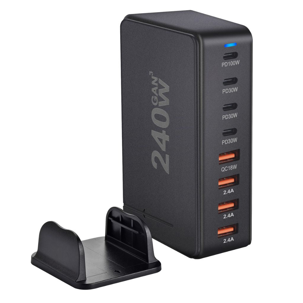 240W GaN 8-Port USB-C Charger 5 240W GaN 8-Port USB-C Charger