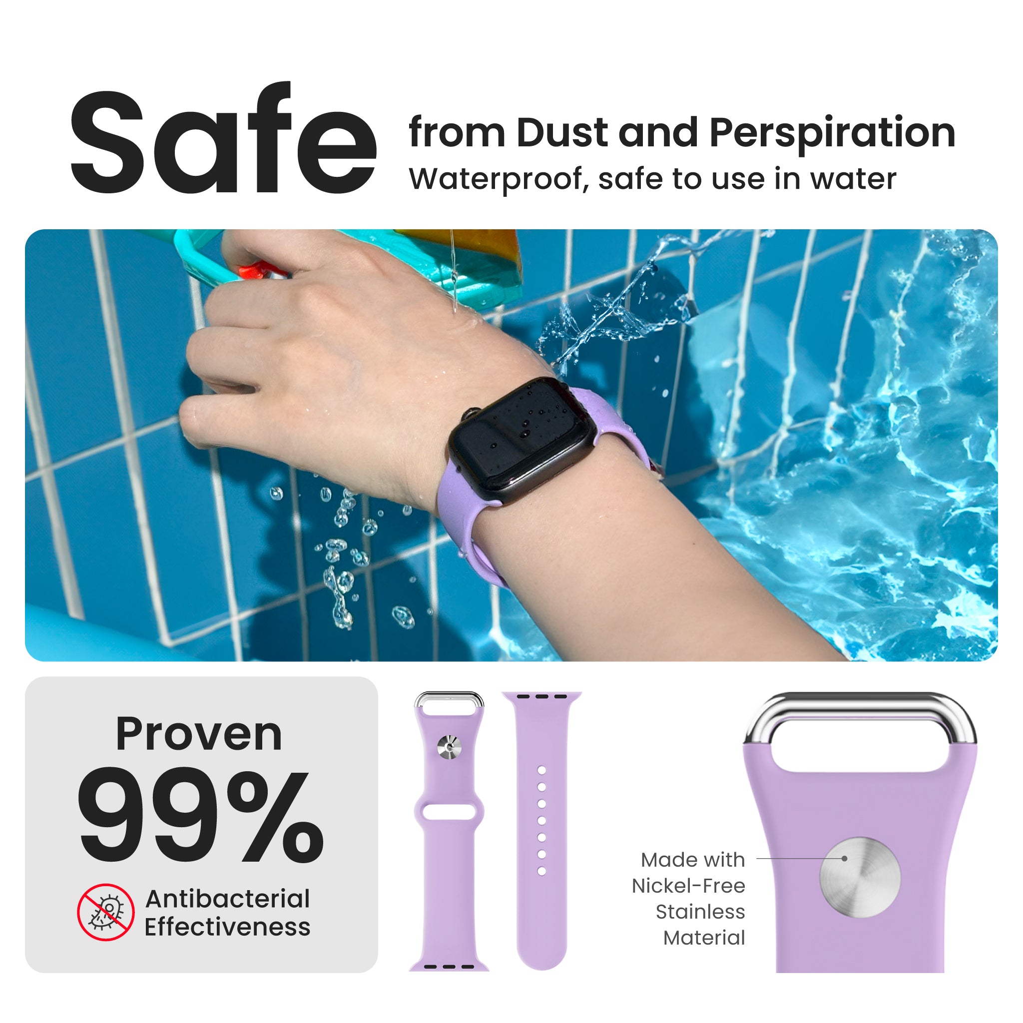 Apple Watch Color on Band <b> S / M </b> 9 Apple Watch Color on Band S / M