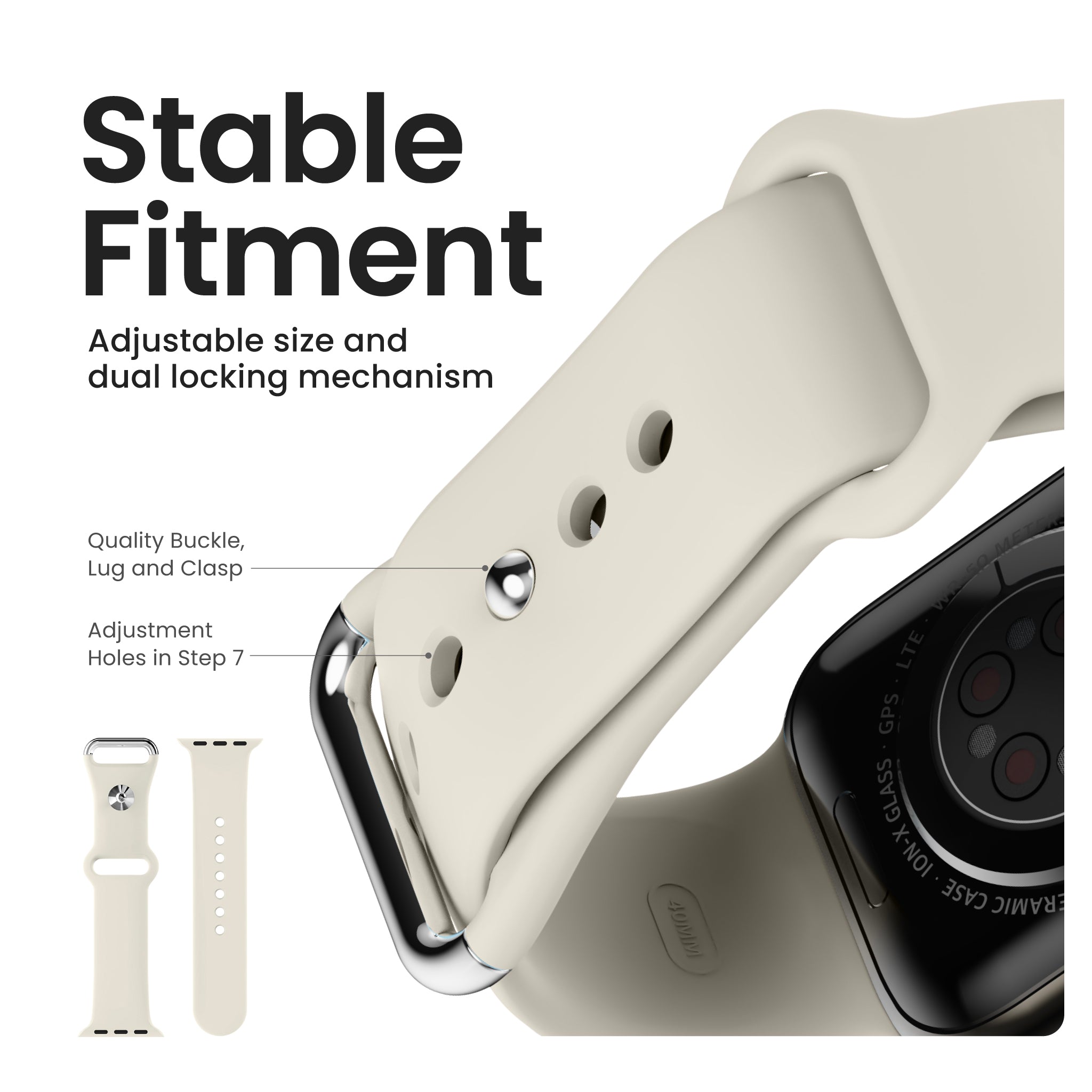 Apple Watch Color on Band <b> S / M </b> 10 Apple Watch Color on Band S / M
