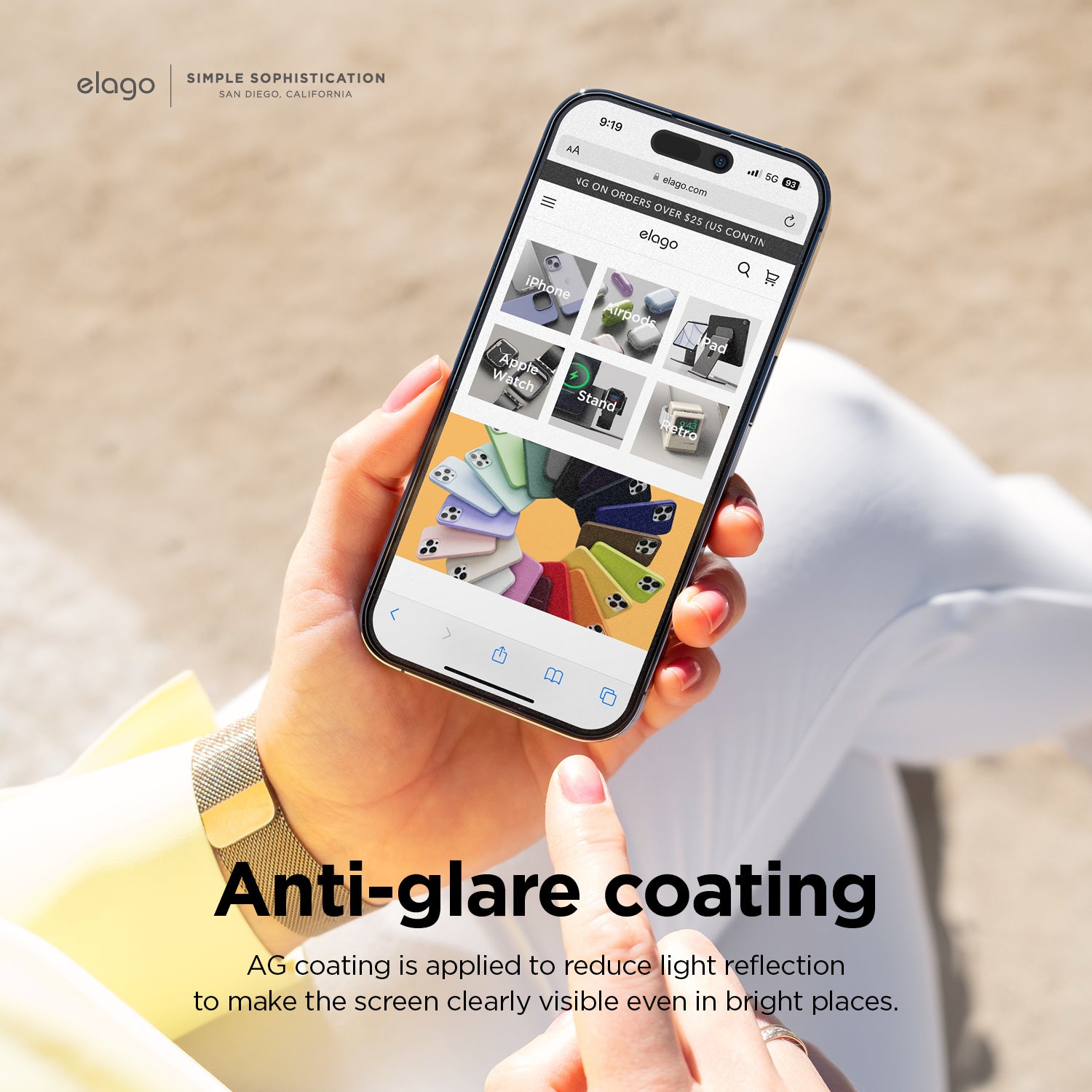 Anti Finger Glass+ Screen Protector 3 Anti Finger Glass+ Screen Protector