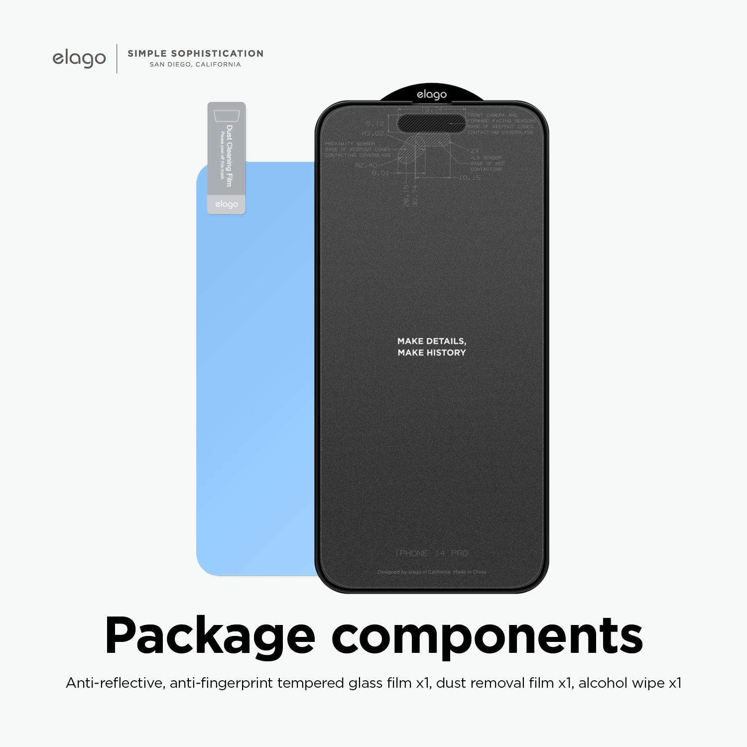 Anti Finger Glass+ Screen Protector 8 Anti Finger Glass+ Screen Protector