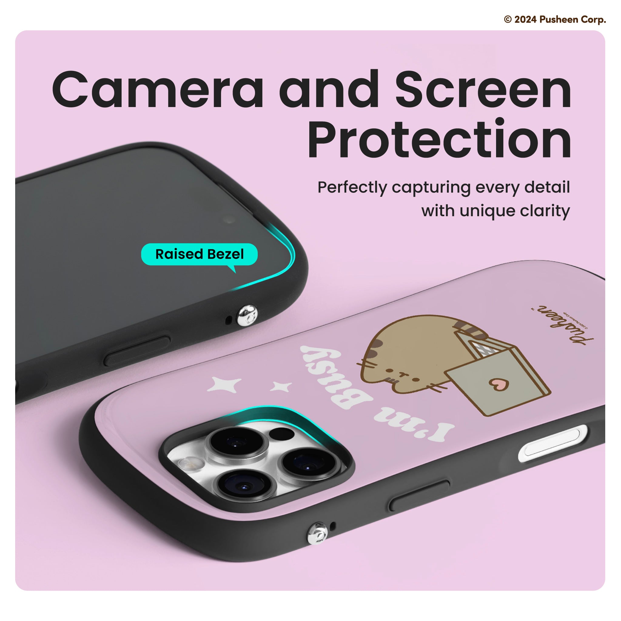iFace x Pusheen First Class MagSynq <b> iPhone 16 Pro Max<b> 10 iFace x Pusheen First Class MagSynq iPhone 16 Pro Max