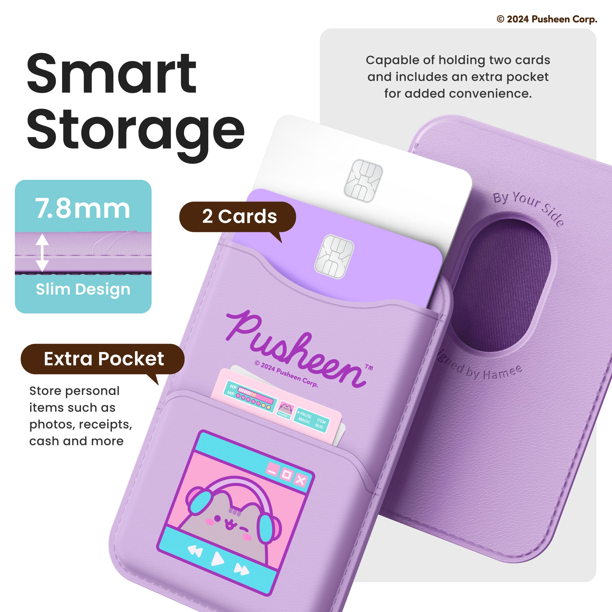 iFace x Pusheen MagSynq Card Wallet 5 iFace x Pusheen MagSynq Card Wallet