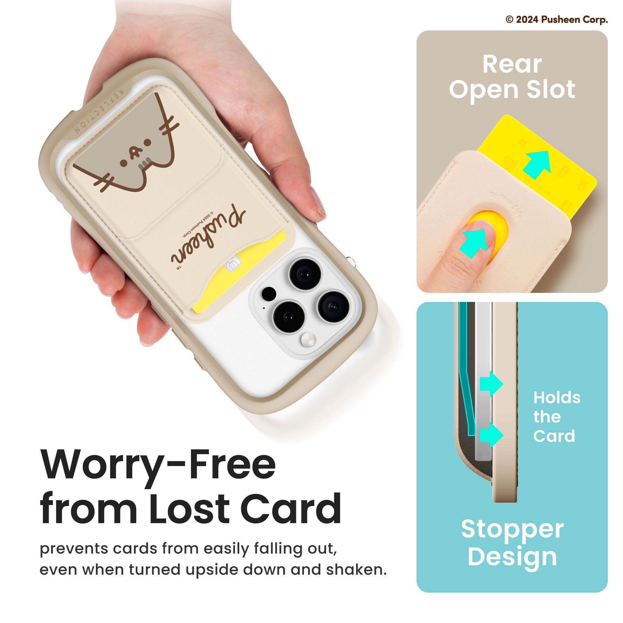 iFace x Pusheen MagSynq Card Wallet 7 iFace x Pusheen MagSynq Card Wallet