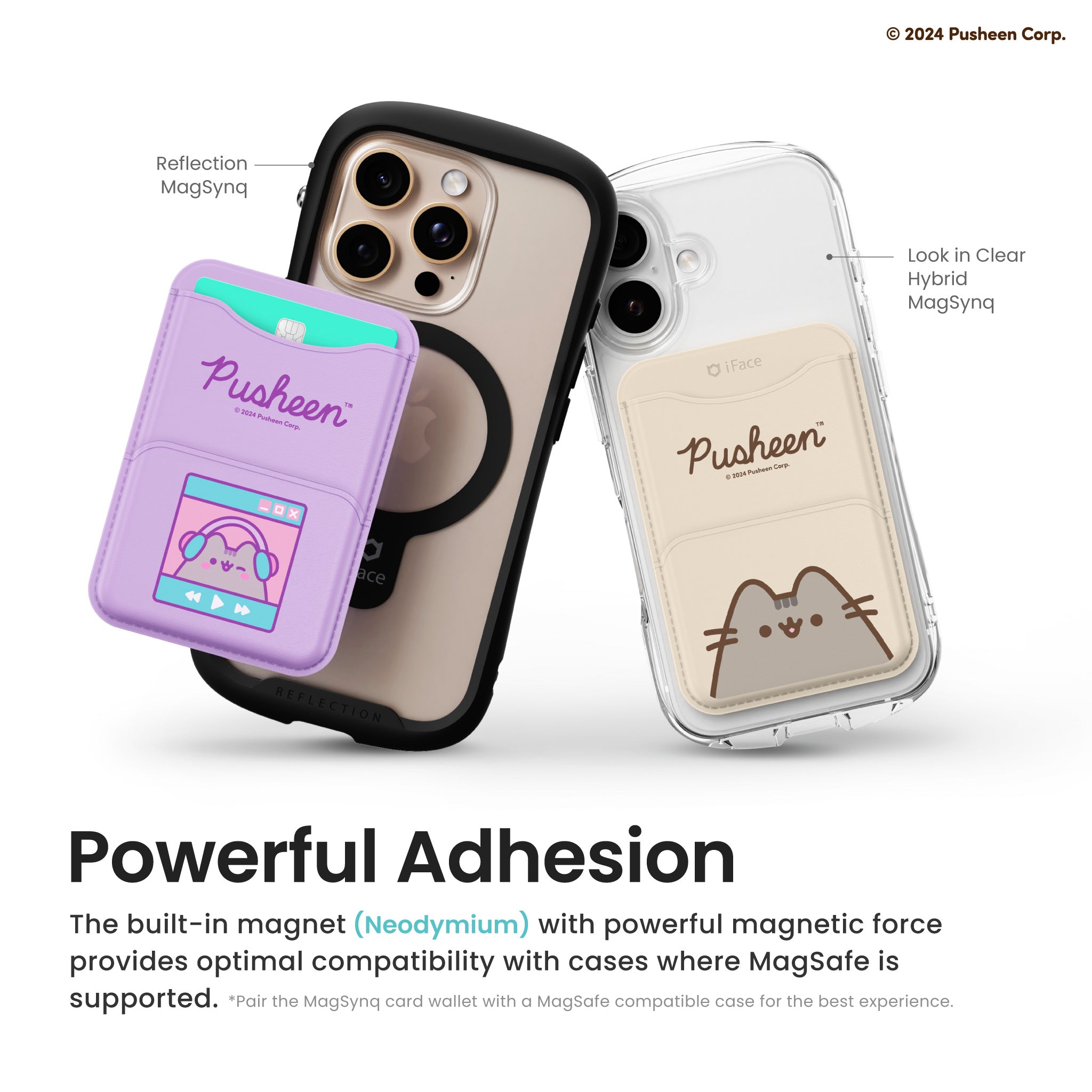 iFace x Pusheen MagSynq Card Wallet 8 iFace x Pusheen MagSynq Card Wallet
