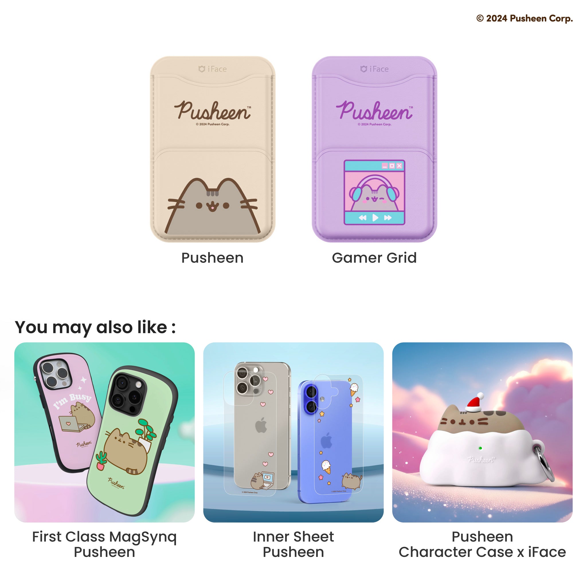 iFace x Pusheen MagSynq Card Wallet 9 iFace x Pusheen MagSynq Card Wallet