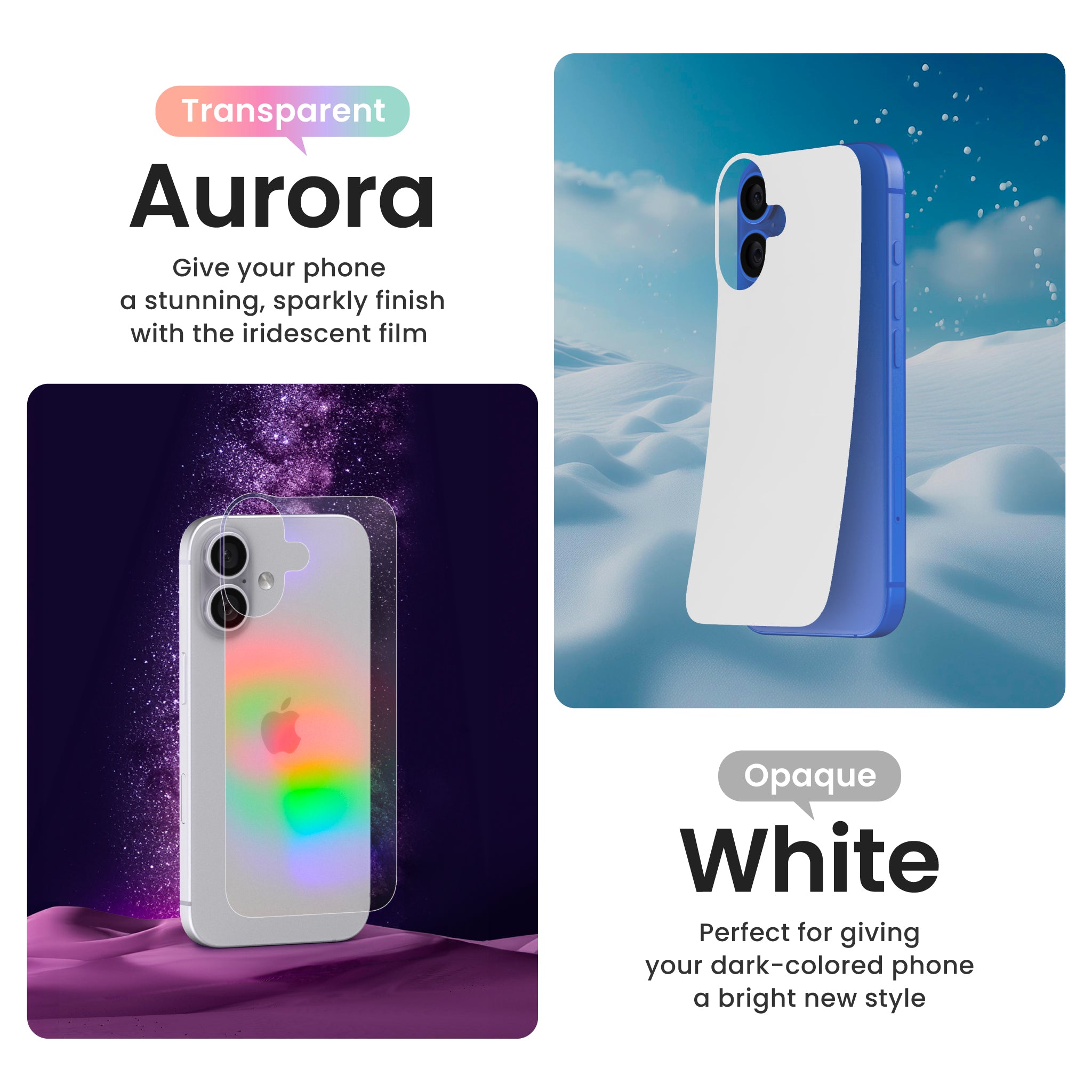 Inner Sheet White<b> iPhone 16 Plus </b> 6 Inner Sheet White iPhone 16 Plus