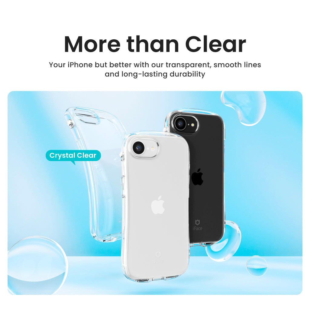 Look in Clear Glitter <b> iPhone 16e <b> 4 Look in Clear iPhone 16e