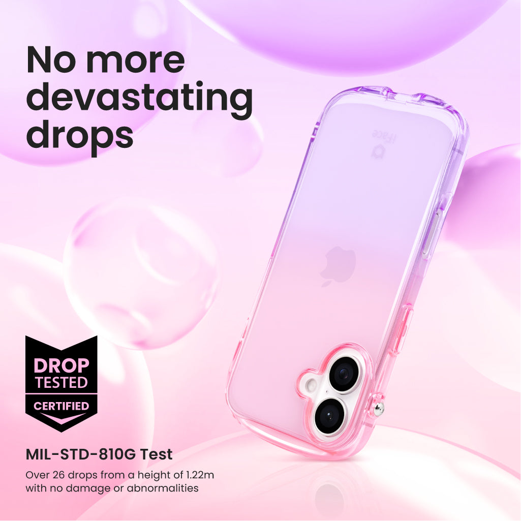 Look in Clear Lolly Peach / Violet <b>iPhone 15 / 14 / 13</b> 5 Look in Clear Lolly Peach / Sapphire iPhone 15 / 14 / 13