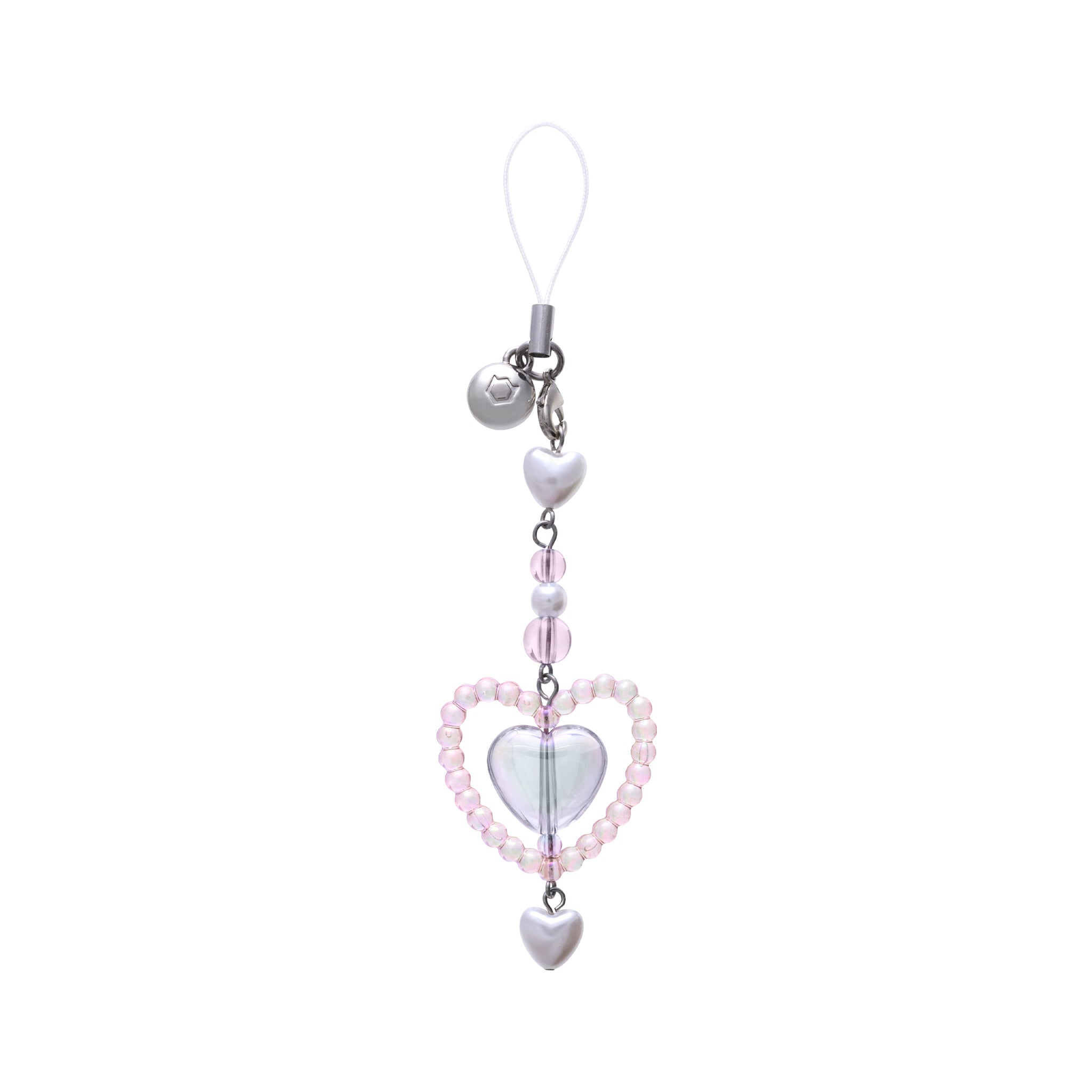 Look in Clear Lolly Strap <b> Peach / Sapphire </b>